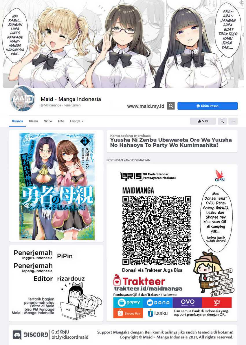 Baca Yuusha ni Zenbu Ubawareta Ore wa Yuusha no Hahaoya to Party wo Kumimashita! Chapter 15 Gambar 2