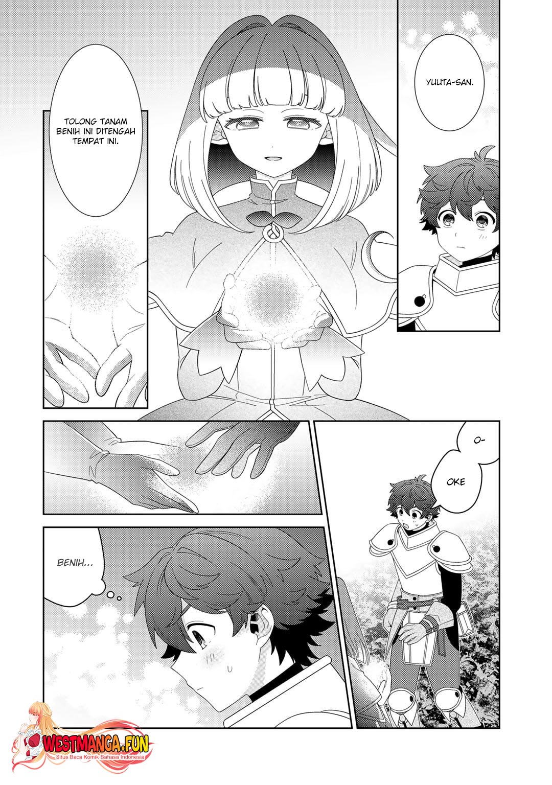 Seirei-tachi no Rakuen to Risou no Isekai Seikatsu Chapter 65 Gambar 6