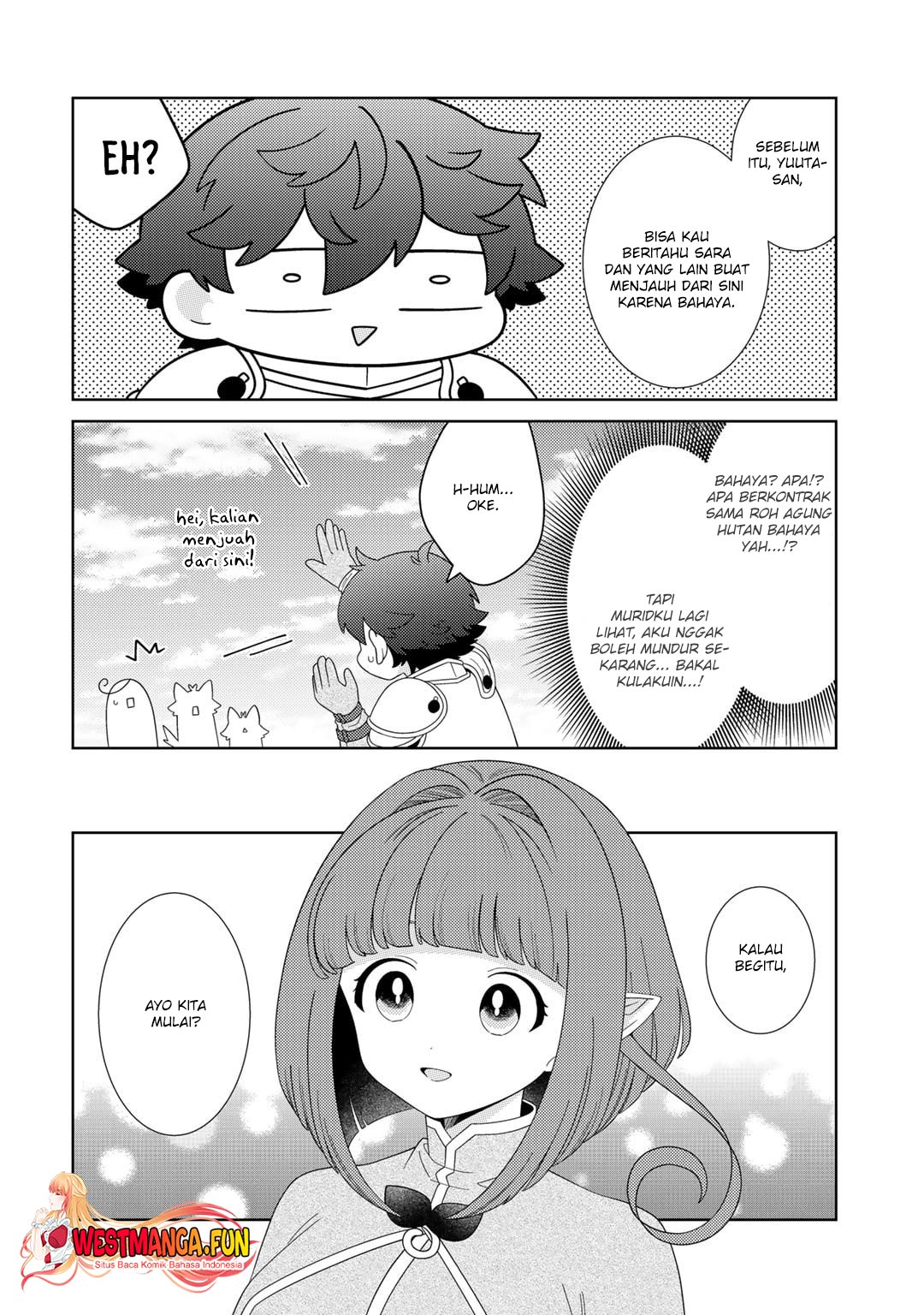 Seirei-tachi no Rakuen to Risou no Isekai Seikatsu Chapter 65 Gambar 8