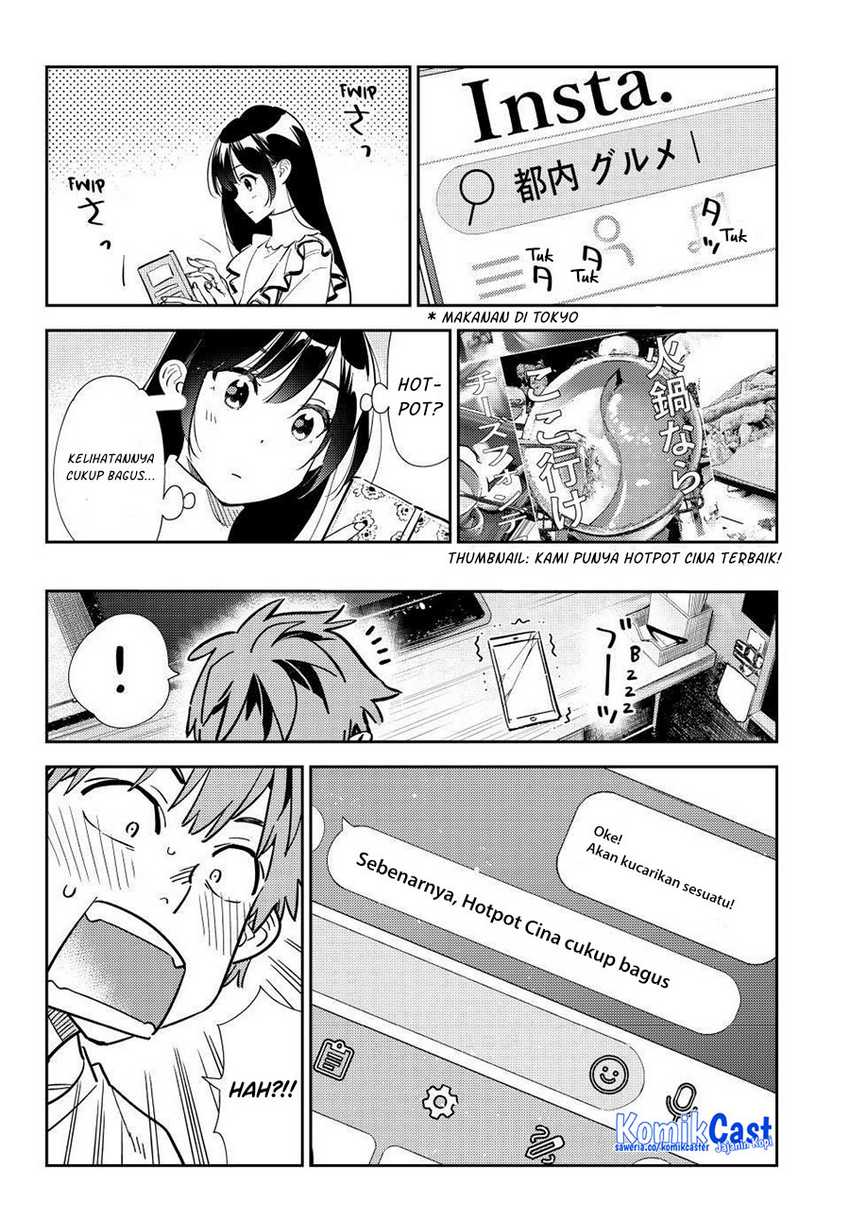 Kanojo Okarishimasu Chapter 323 Gambar 15