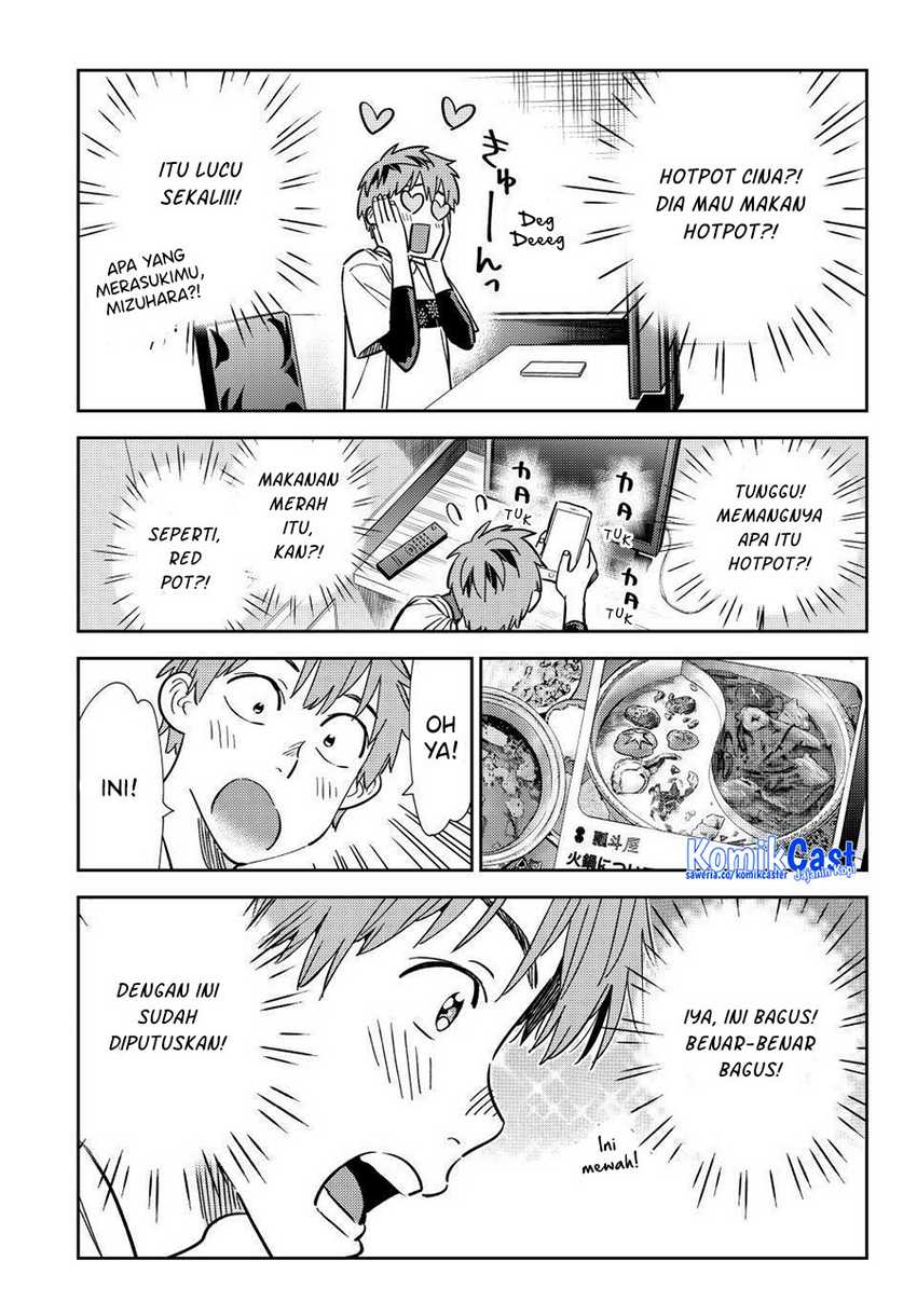 Kanojo Okarishimasu Chapter 323 Gambar 16