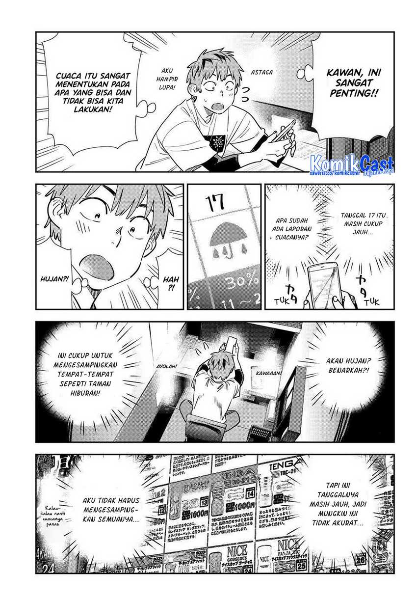 Kanojo Okarishimasu Chapter 323 Gambar 8