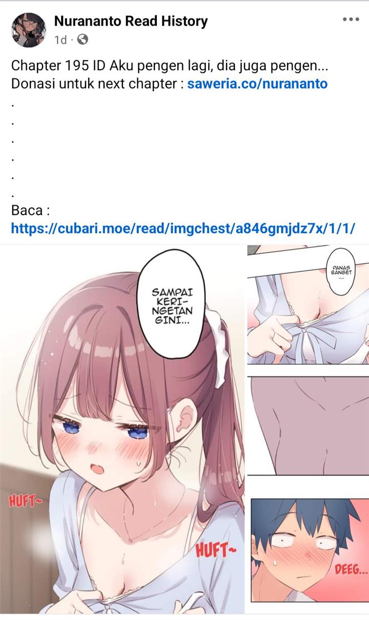 Waka-chan Is Flirty Again Chapter 193 Gambar 35