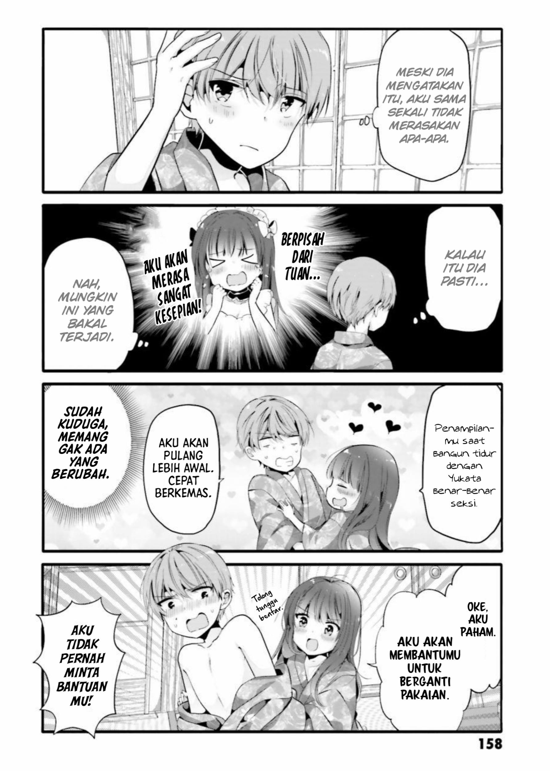 Uchi no Hentai Maid ni Osowareteru Chapter 99 Gambar 9