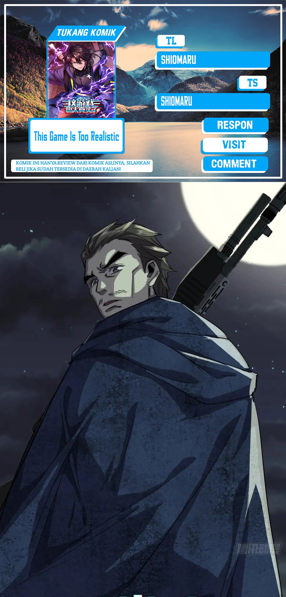 Baca Komik This Game Is Too Realistic Chapter 84 Gambar 1