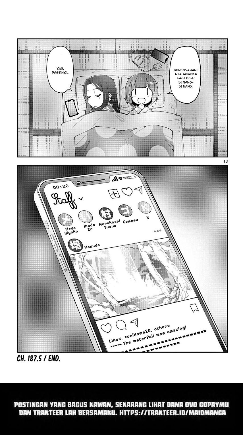 Tonikaku Kawaii Chapter 187.5 Gambar 17