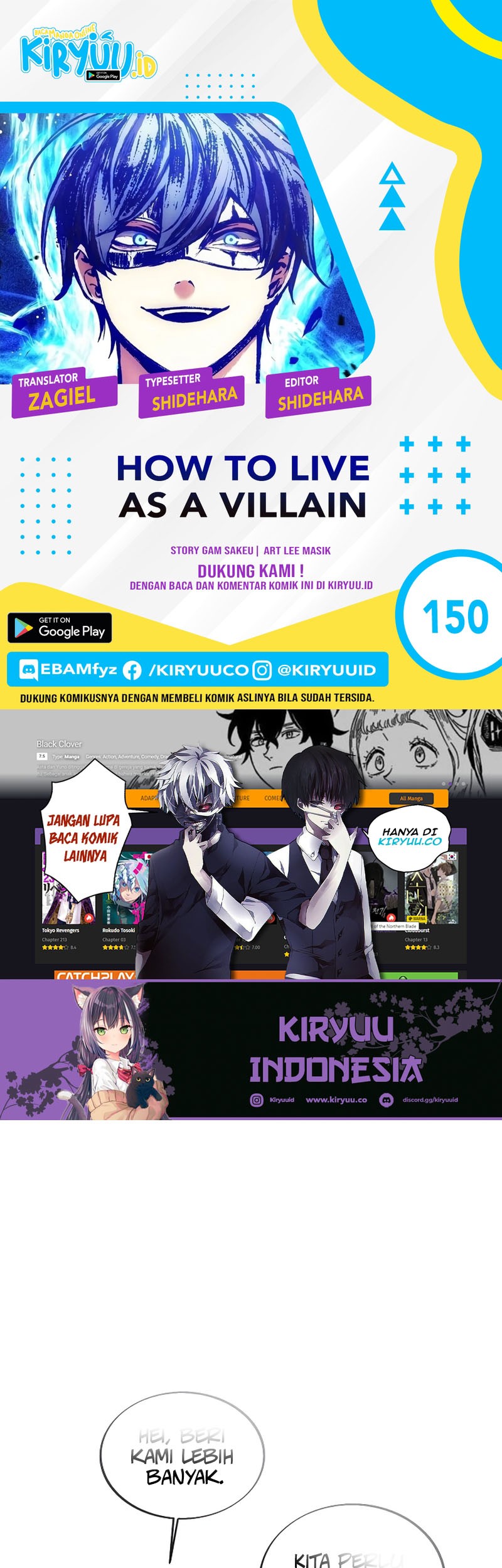 Baca Komik How to Live as a Villain Chapter 150 Gambar 1