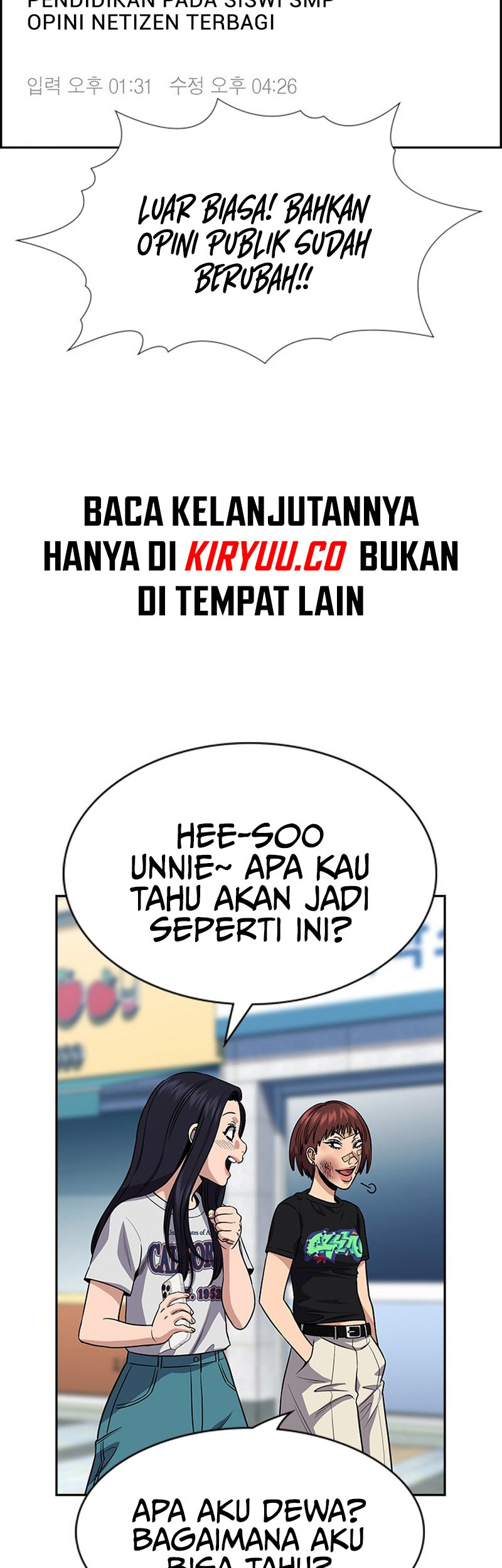 True Education Chapter 151 Gambar 46