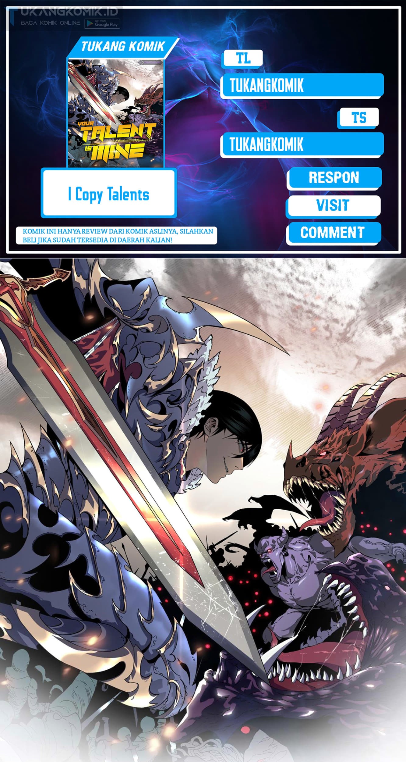 Baca Komik Your Talent is Mine Chapter 87 Gambar 1