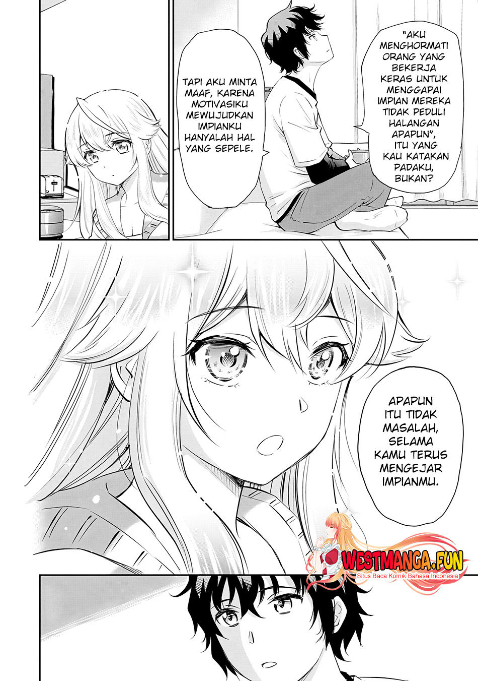 Isshou Hatarakitakunai Ore ga Classmate no Daininki Idol ni Natsukaretara Chapter 13 Gambar 10