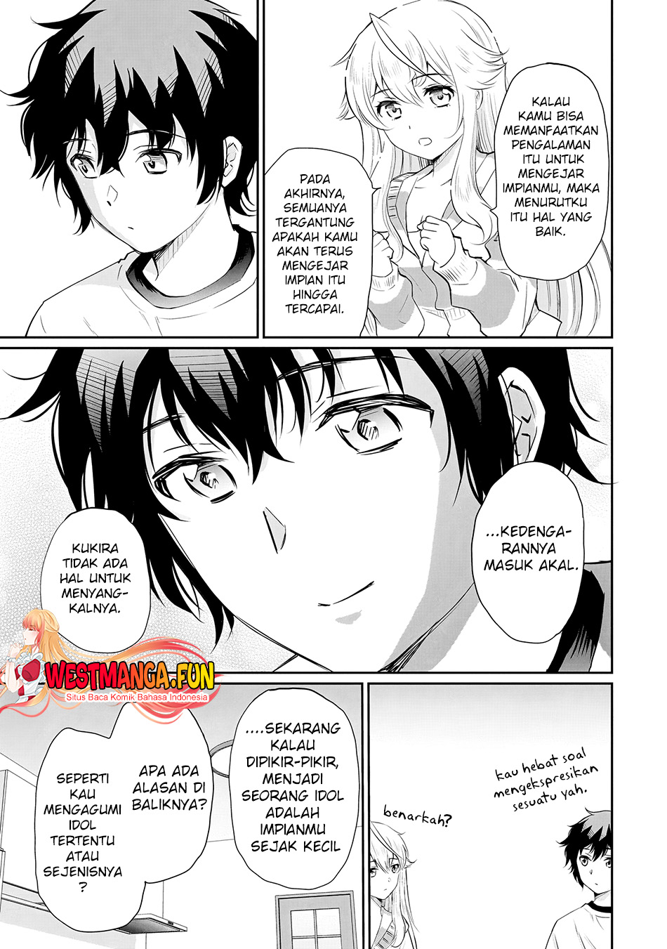 Isshou Hatarakitakunai Ore ga Classmate no Daininki Idol ni Natsukaretara Chapter 13 Gambar 11