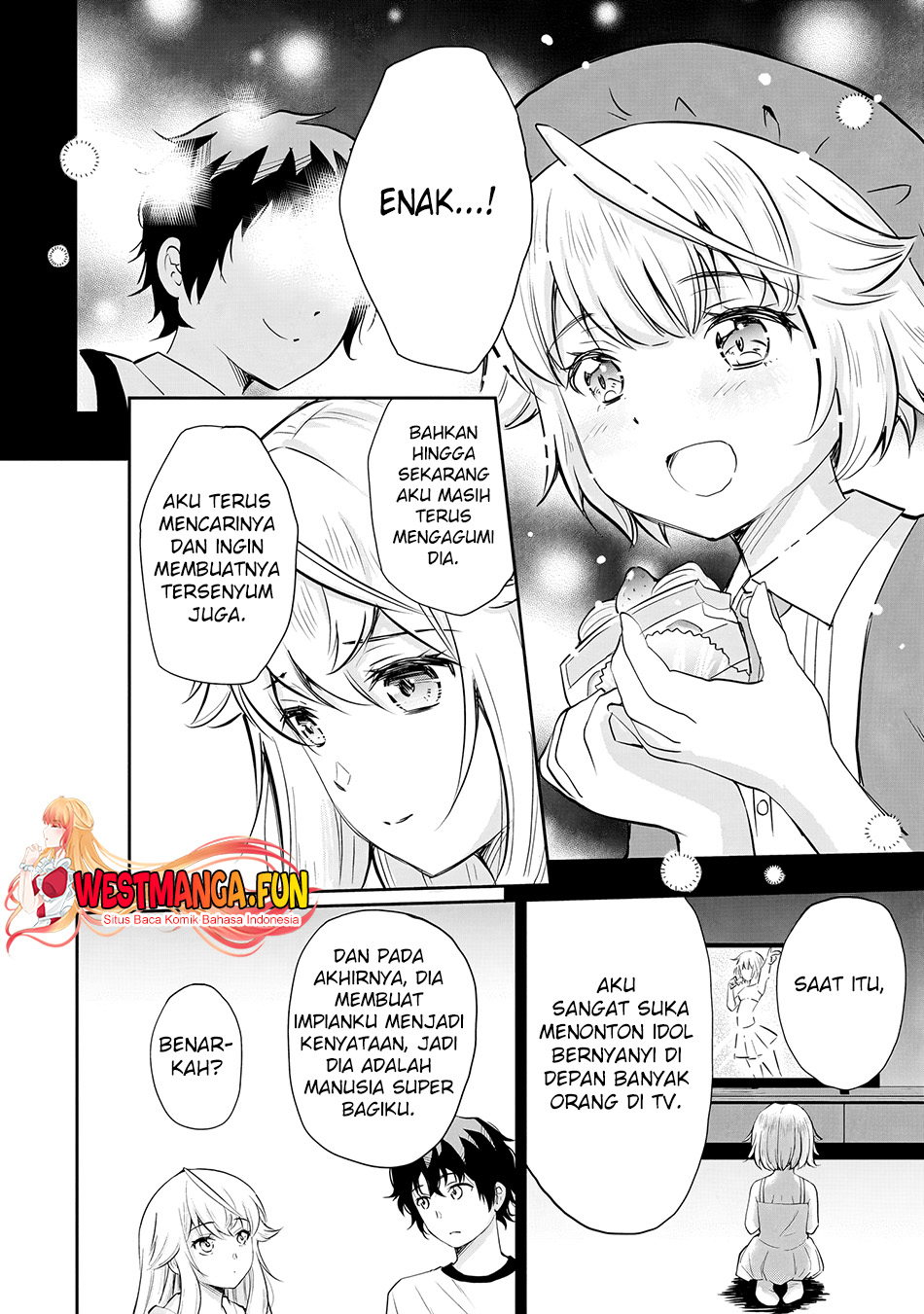 Isshou Hatarakitakunai Ore ga Classmate no Daininki Idol ni Natsukaretara Chapter 13 Gambar 14