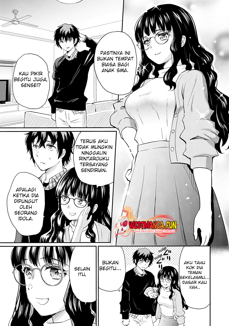 Isshou Hatarakitakunai Ore ga Classmate no Daininki Idol ni Natsukaretara Chapter 13 Gambar 20