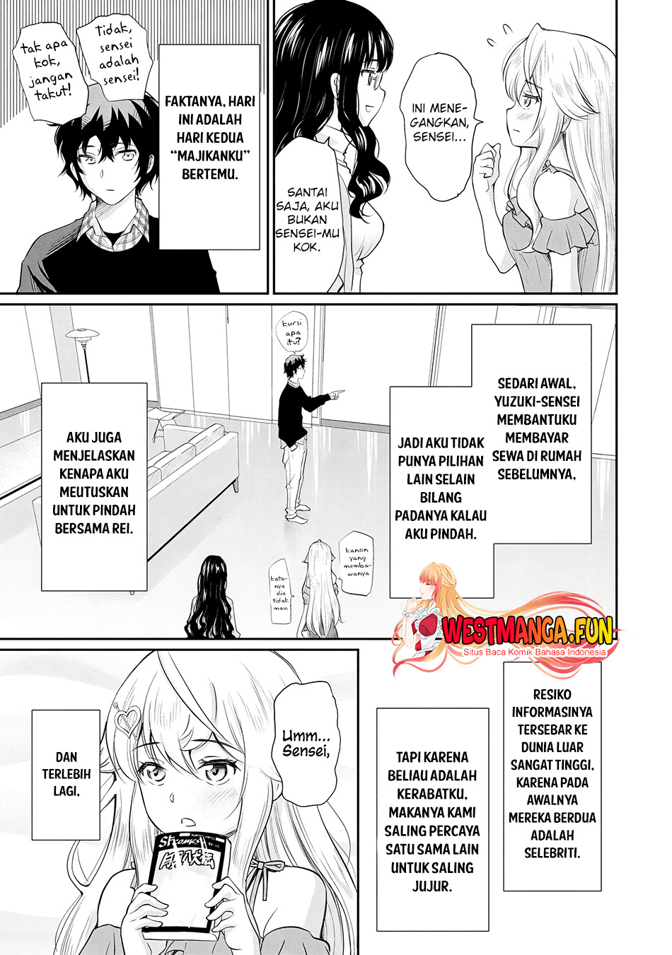 Isshou Hatarakitakunai Ore ga Classmate no Daininki Idol ni Natsukaretara Chapter 13 Gambar 22
