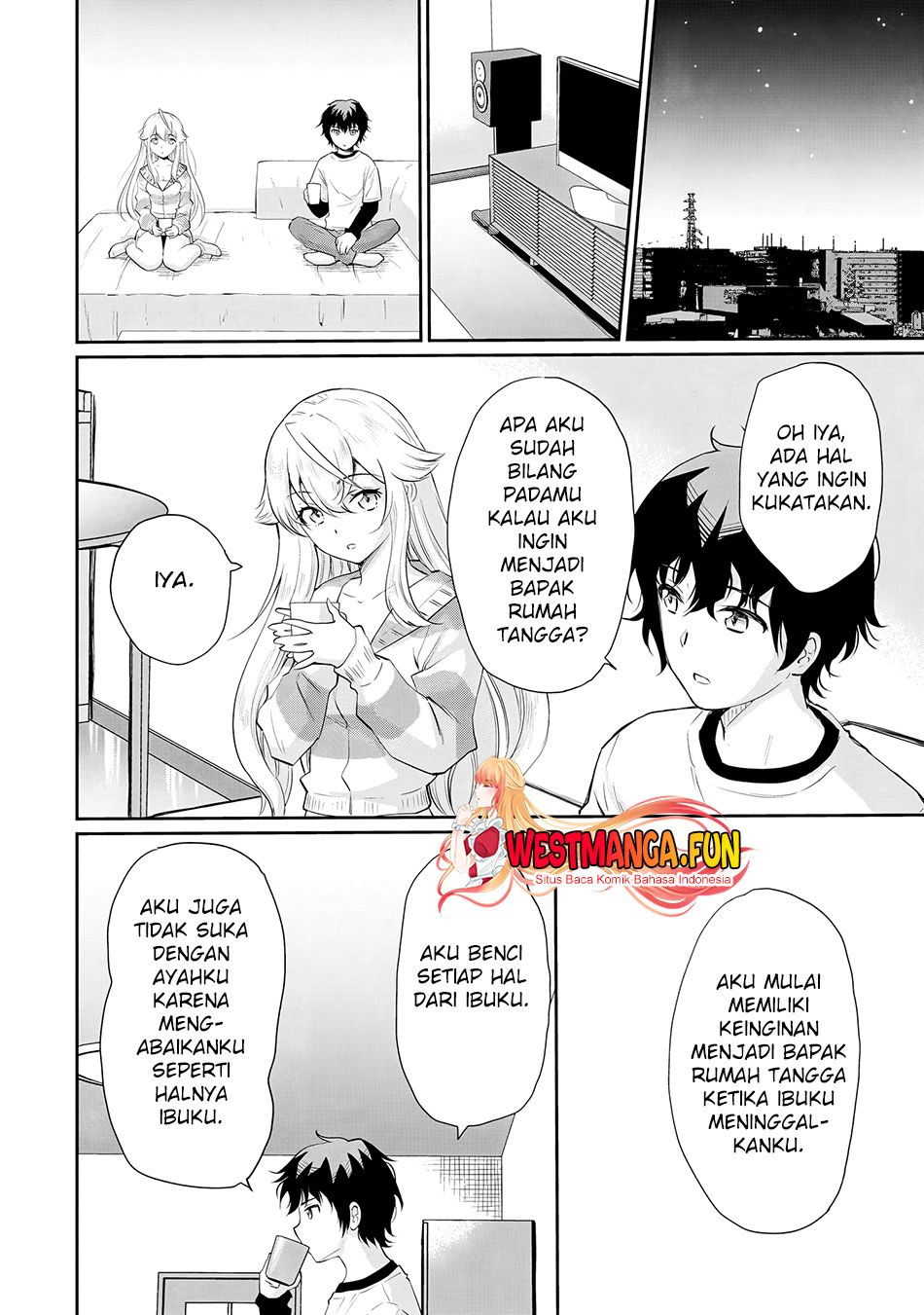 Isshou Hatarakitakunai Ore ga Classmate no Daininki Idol ni Natsukaretara Chapter 13 Gambar 8