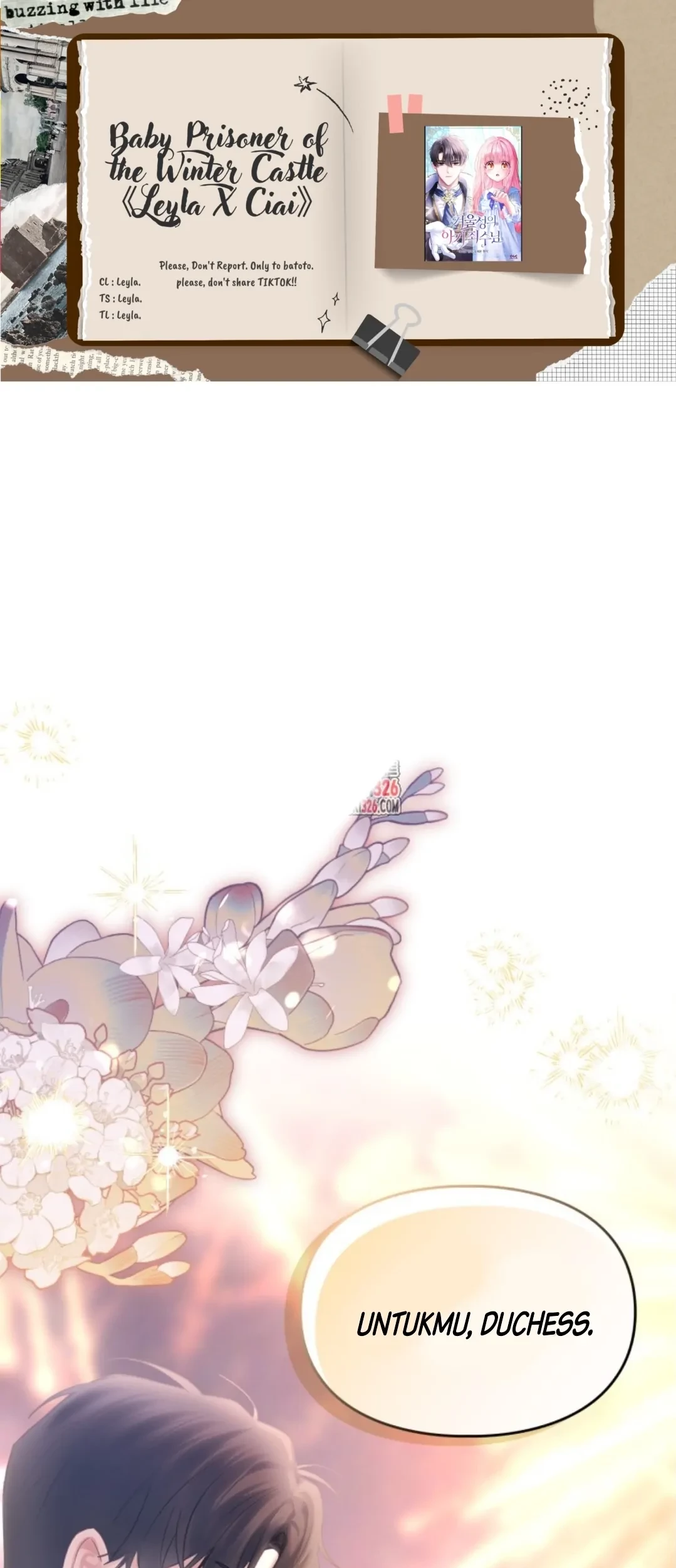 Baca Komik Baby Prisoner of Winter Castle Chapter 24 Gambar 1