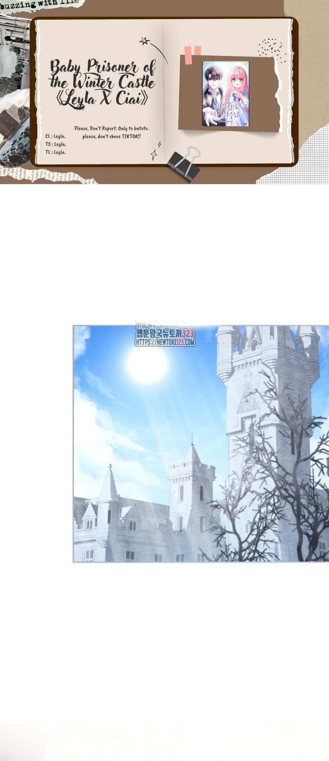 Baca Komik Baby Prisoner of Winter Castle Chapter 17 Gambar 1