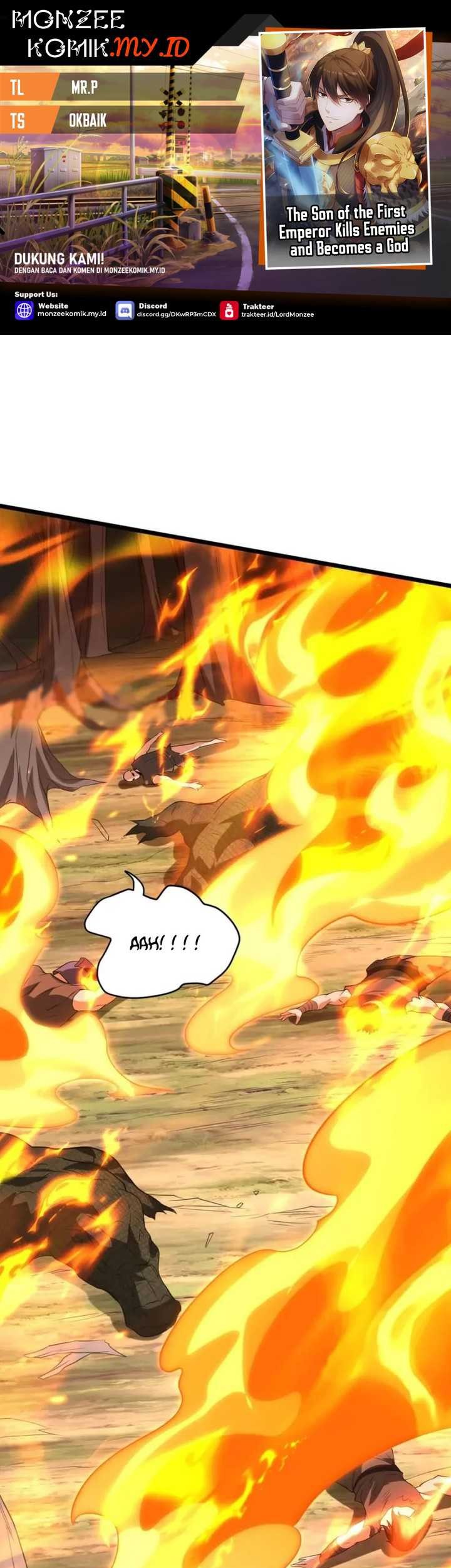 Baca Komik The Son Of The First Emperor Kills Enemies And Becomes A God Chapter 156 Gambar 1