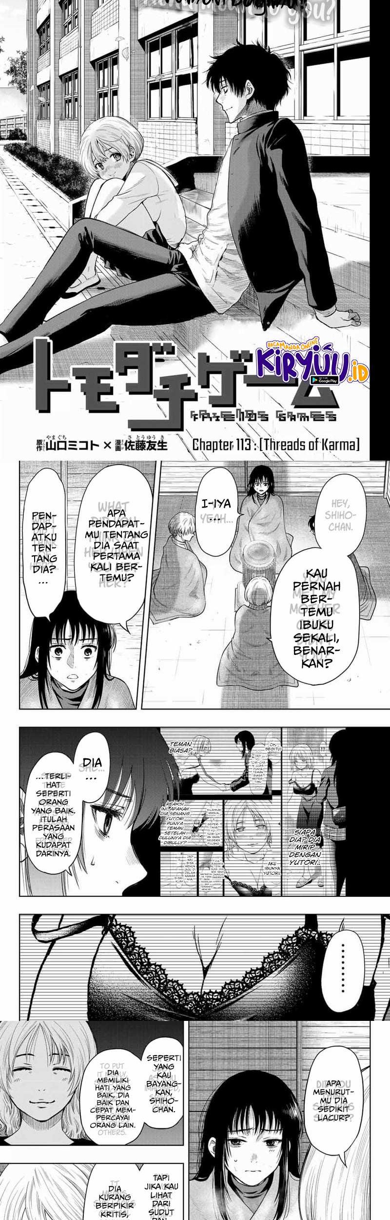 Tomodachi Game Chapter 113 Gambar 3