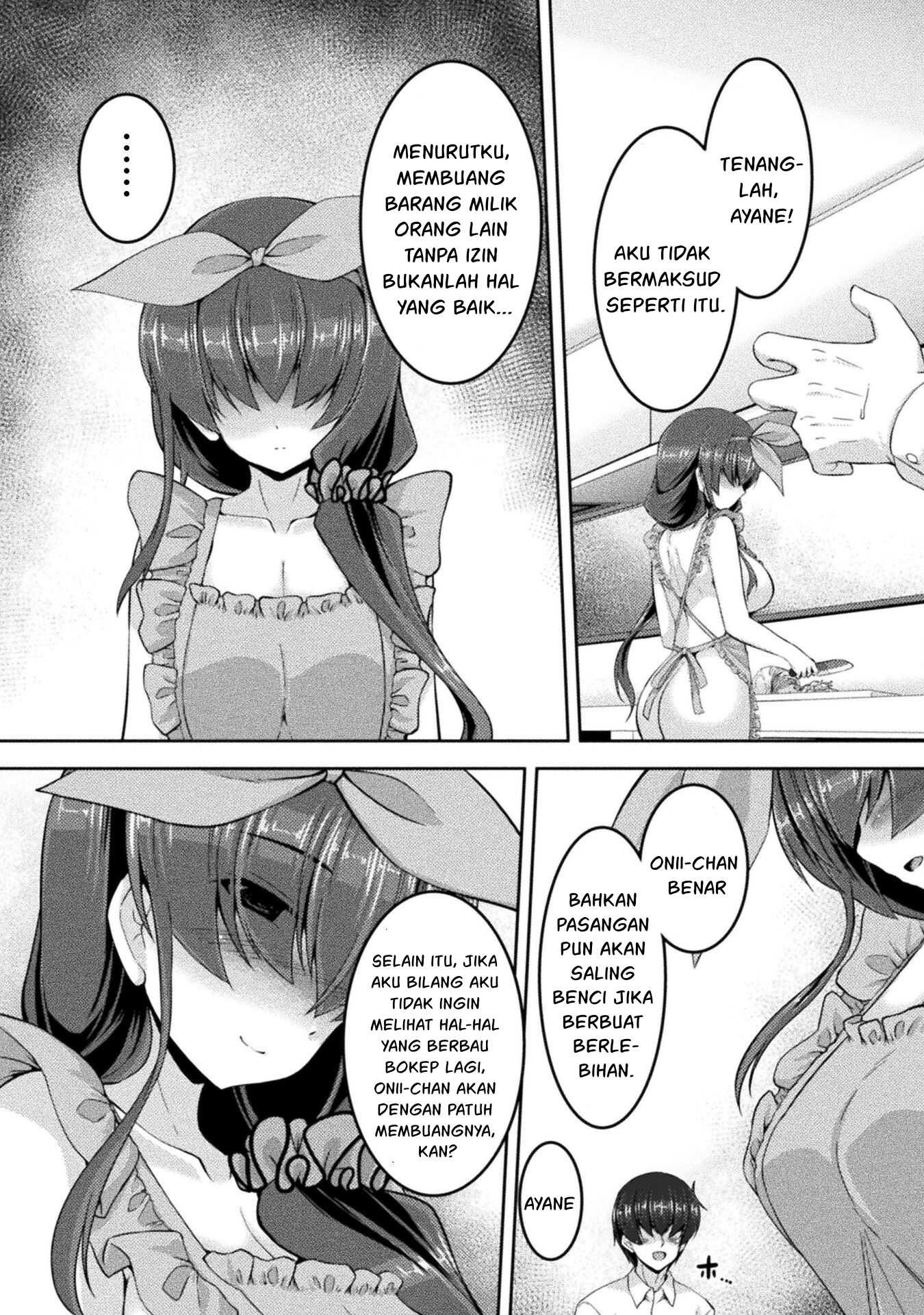 Yandere Imouto ni Aisaresugite Kozukuri Kankin Seikatsu Chapter 08 Gambar 4