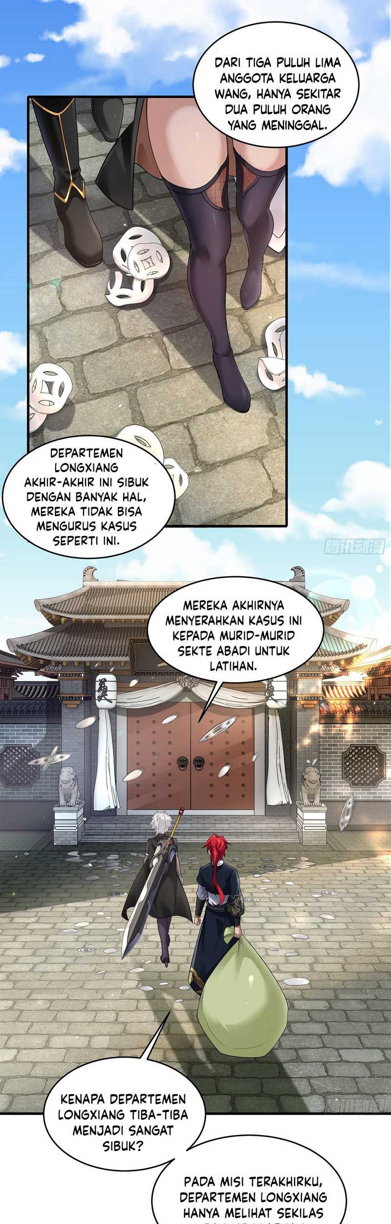 Traveling through time and space to become an unlucky NPC: I have a wife to protect me Chapter 24 Gambar 12
