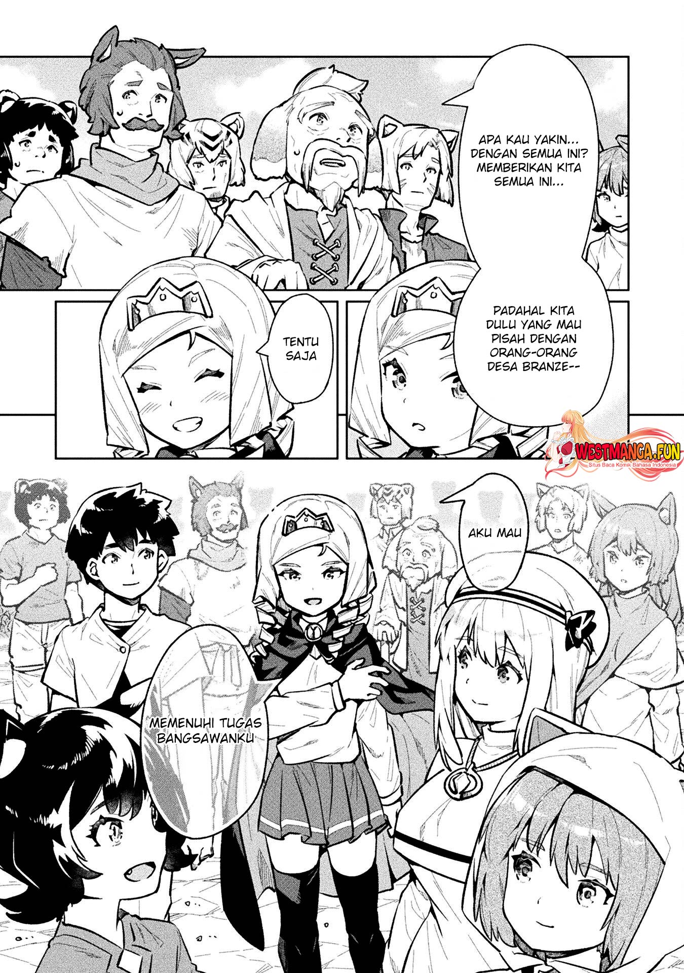 NEET dakedo Hello Work ni Ittara Isekai ni Tsuretekareta Chapter 59 Gambar 21