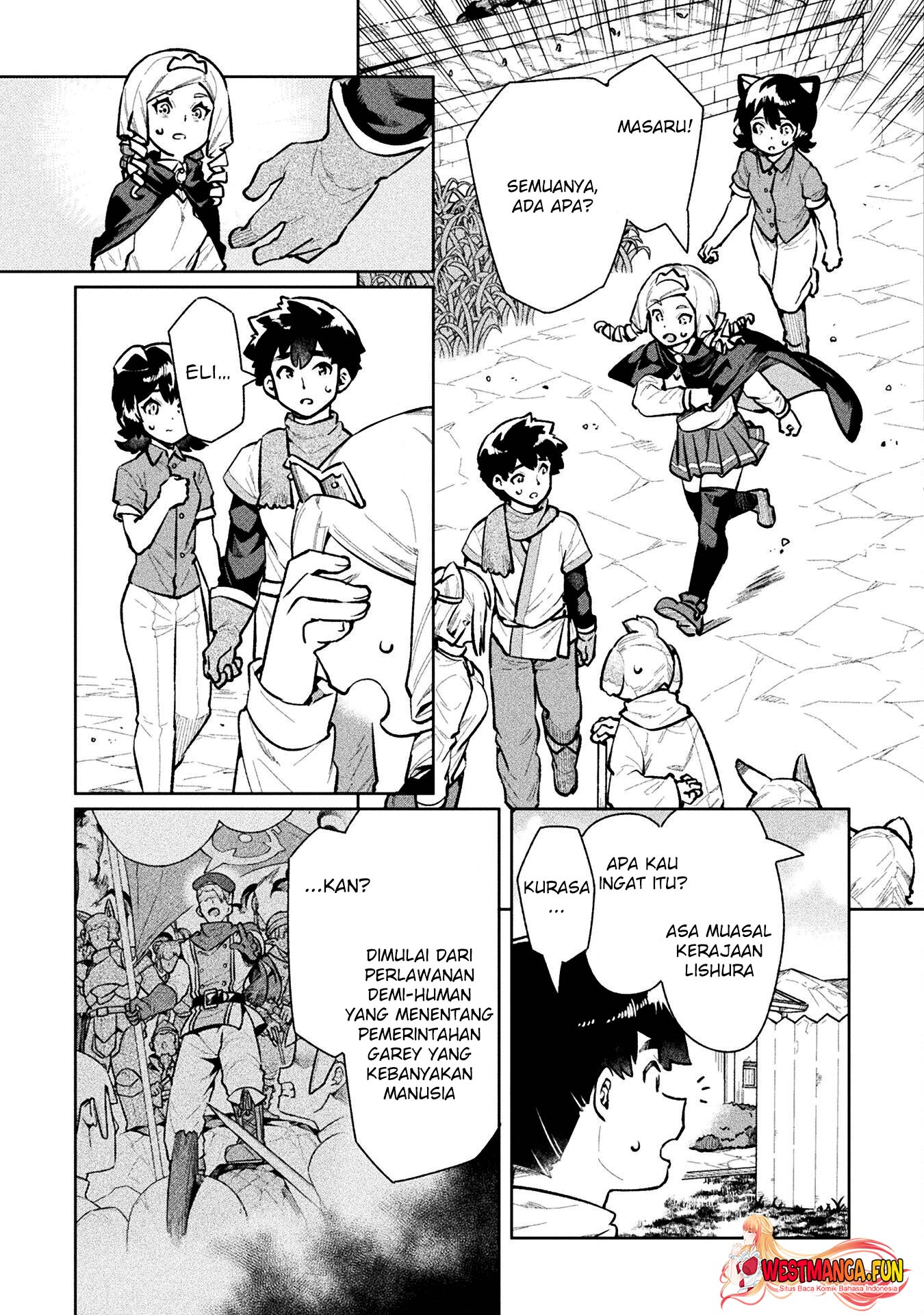 NEET dakedo Hello Work ni Ittara Isekai ni Tsuretekareta Chapter 59 Gambar 30