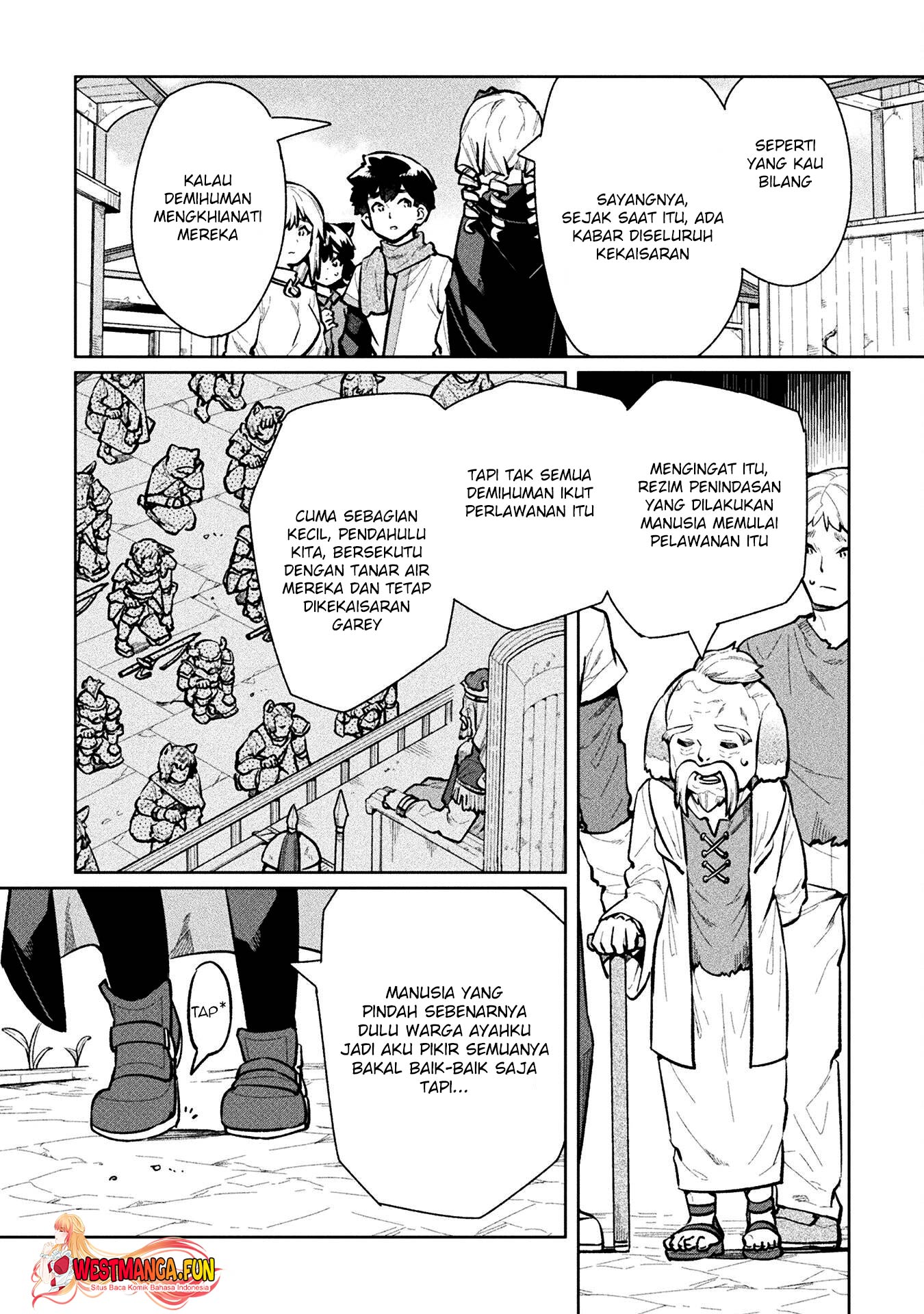 NEET dakedo Hello Work ni Ittara Isekai ni Tsuretekareta Chapter 59 Gambar 31