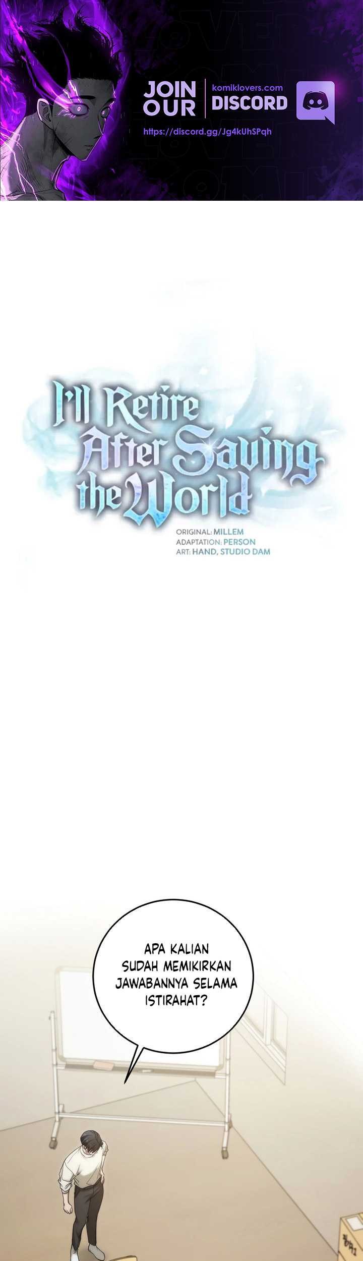 Baca  I’ll Retire After Saving the World Chapter 27 Gambar 2