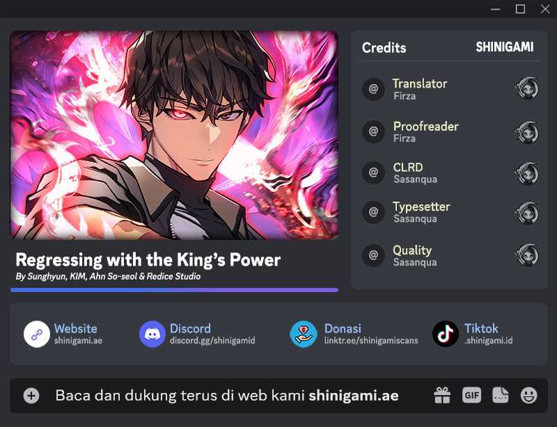 Baca Komik Regressing With The King’s Power Chapter 51 Gambar 1