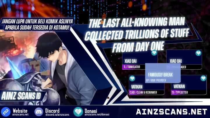 Baca Komik The Last All-Knowing Man Collected Trillions of Stuff from Day One Chapter 20 Gambar 1