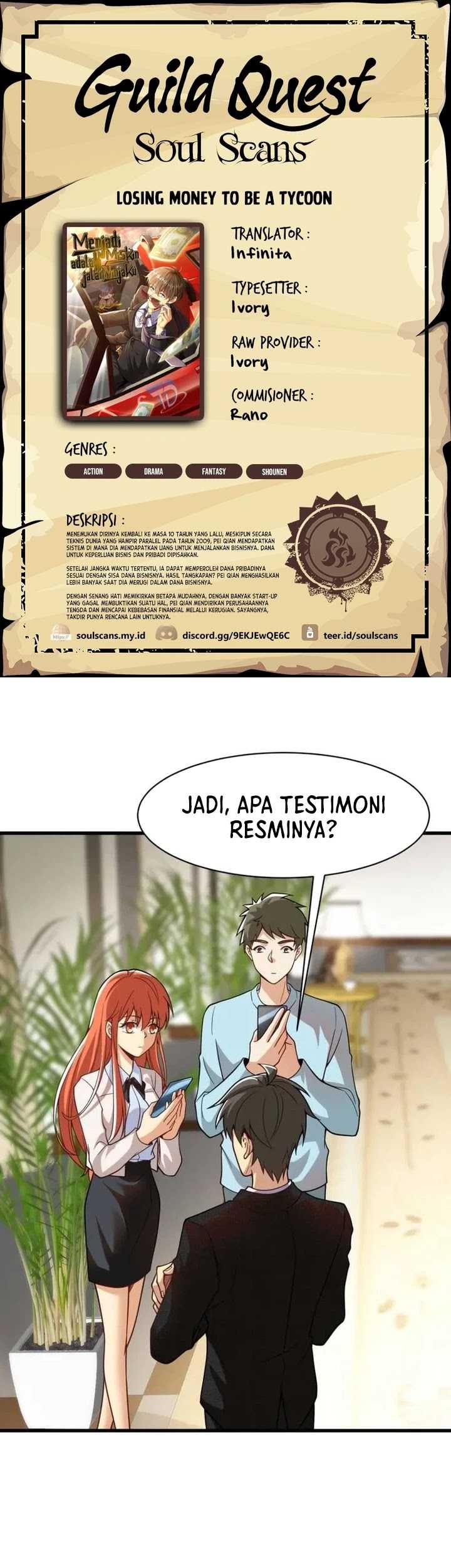 Baca Komik Losing Money to Be a Tycoon Chapter 131 Gambar 1