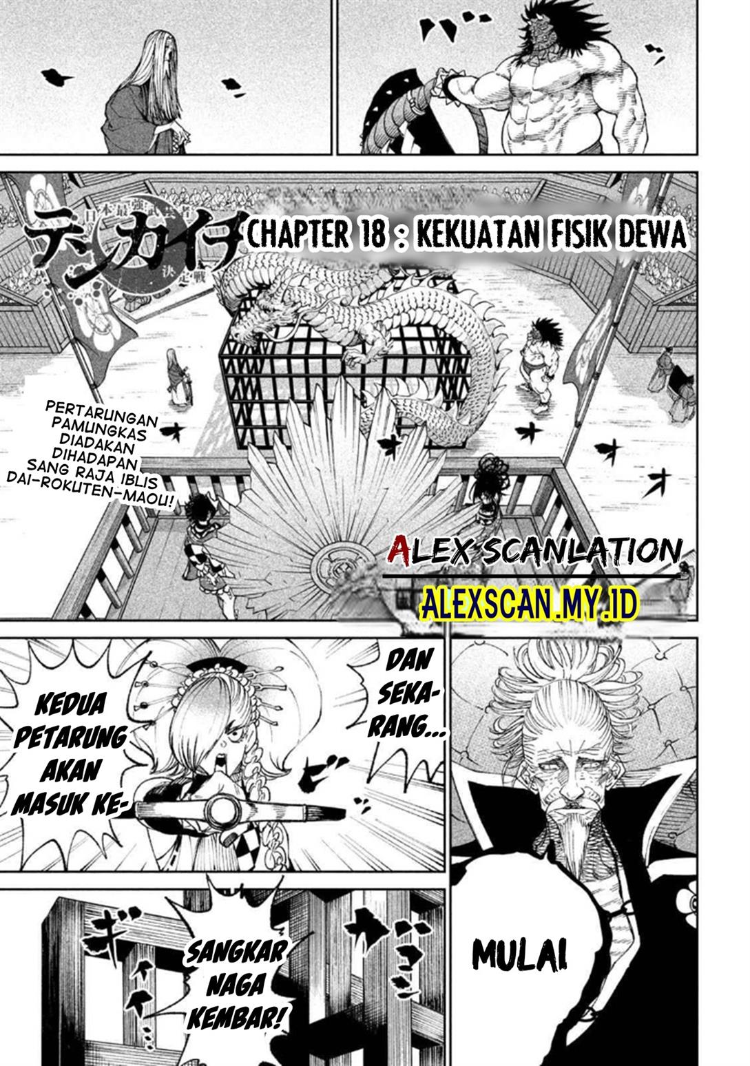 Baca  Tenkaichi – Nihon Saikyou Bugeisha Ketteisen Chapter 18 Gambar 2