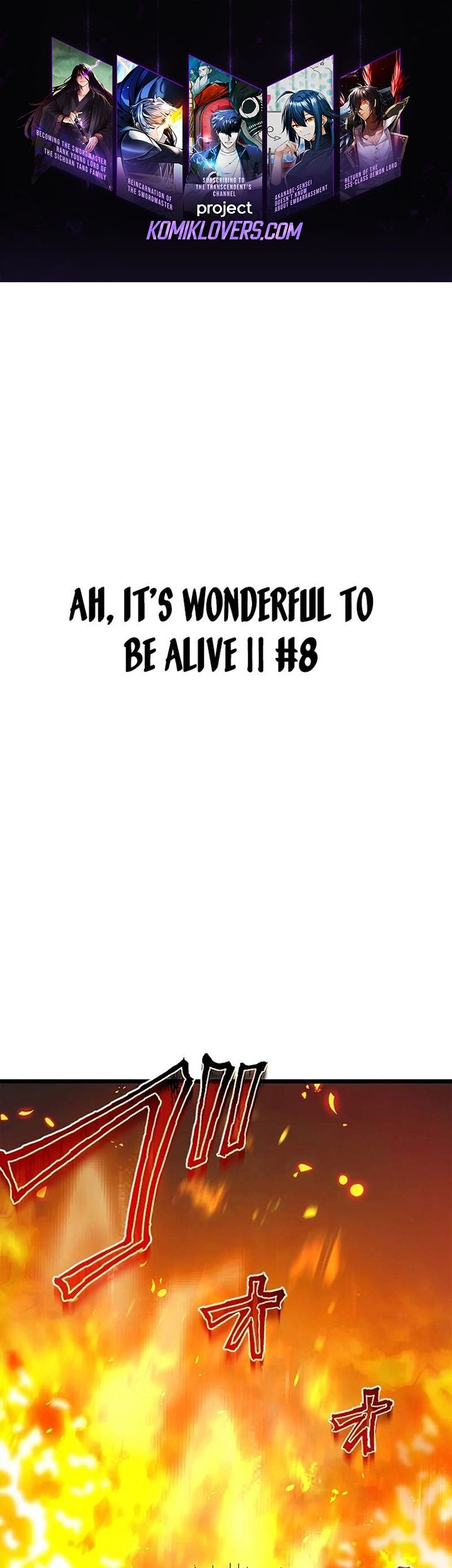 Baca Ah, It’s Wonderful To Be Alive Chapter 08 Gambar 2