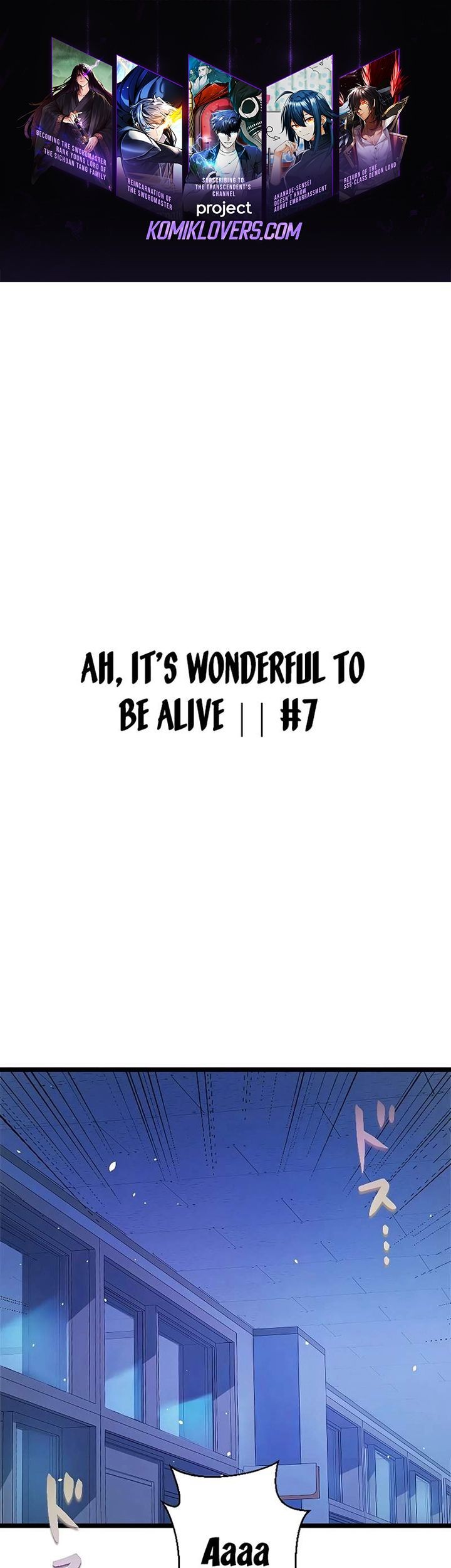 Baca Ah, It’s Wonderful To Be Alive Chapter 07 Gambar 2
