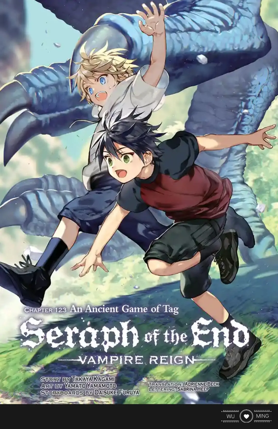 Baca Komik Owari no Seraph Chapter 123 Gambar 1