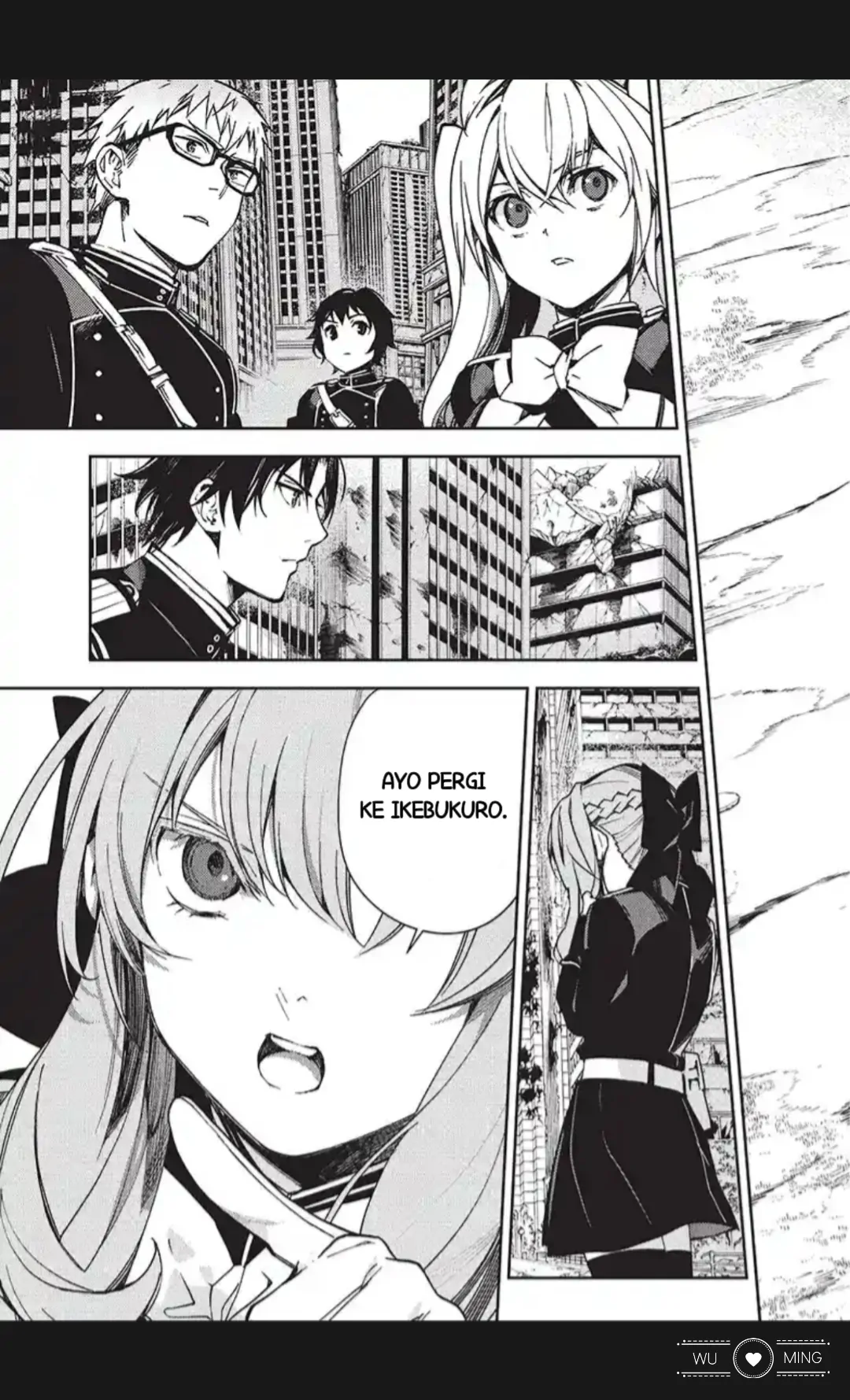 Owari no Seraph Chapter 120 Gambar 17