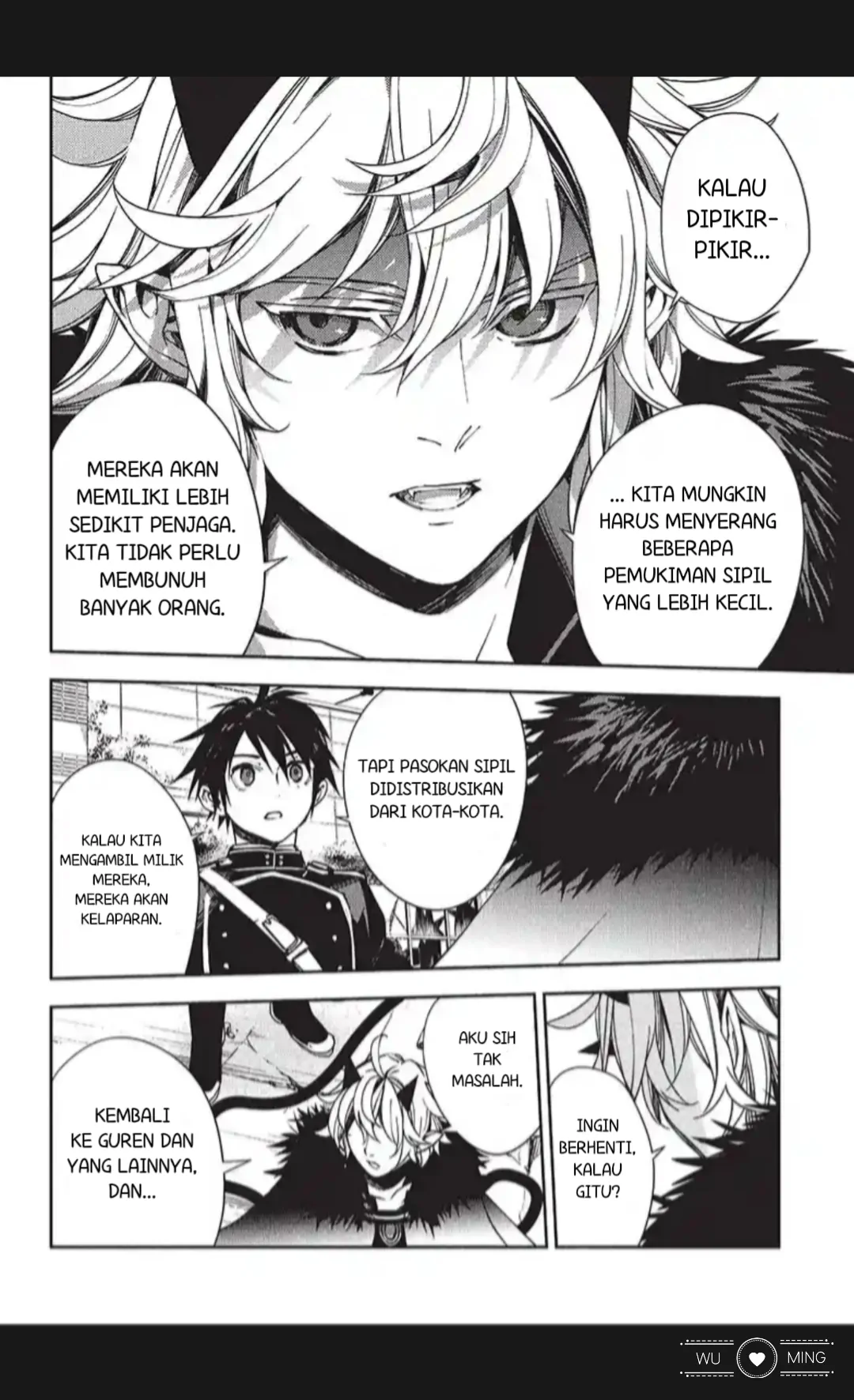 Owari no Seraph Chapter 120 Gambar 18