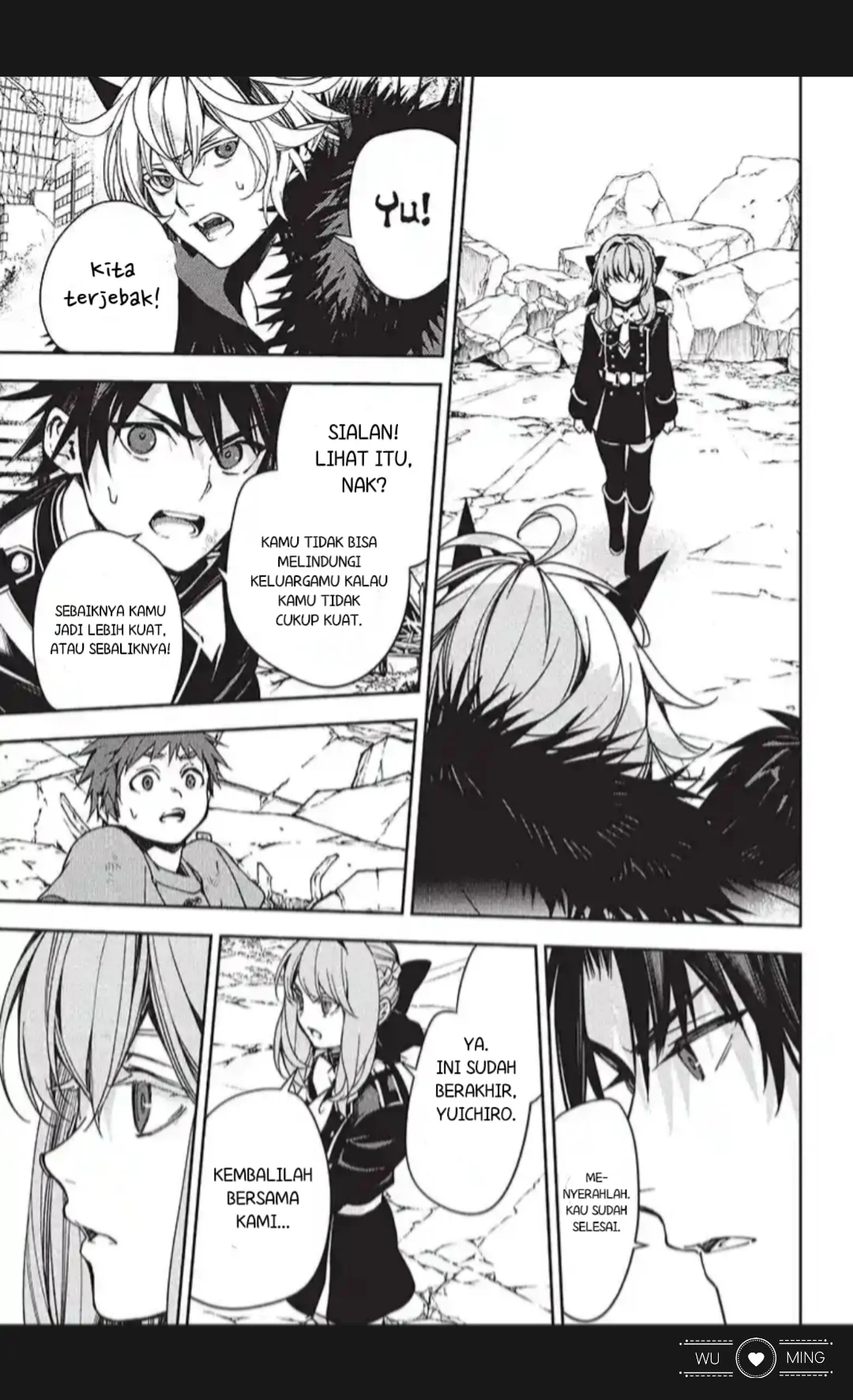 Owari no Seraph Chapter 120 Gambar 35