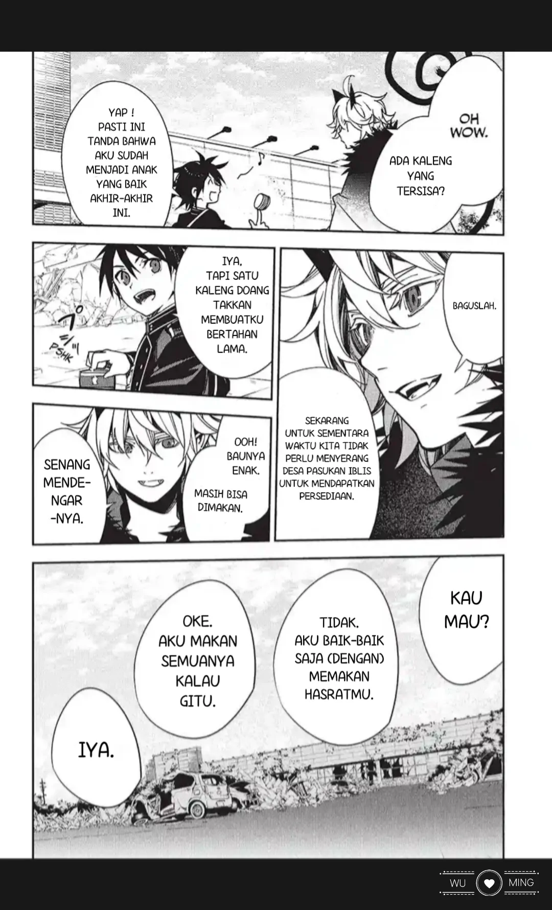 Owari no Seraph Chapter 120 Gambar 4
