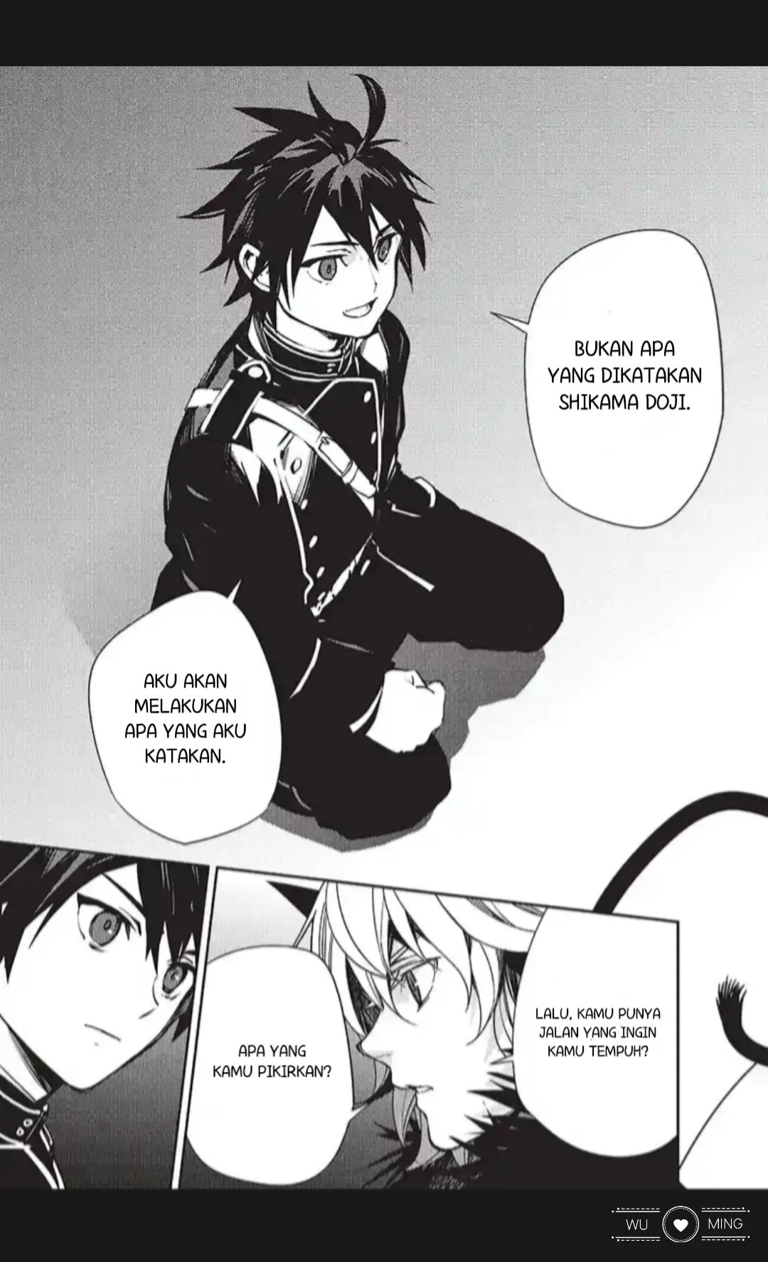 Owari no Seraph Chapter 118 Gambar 35