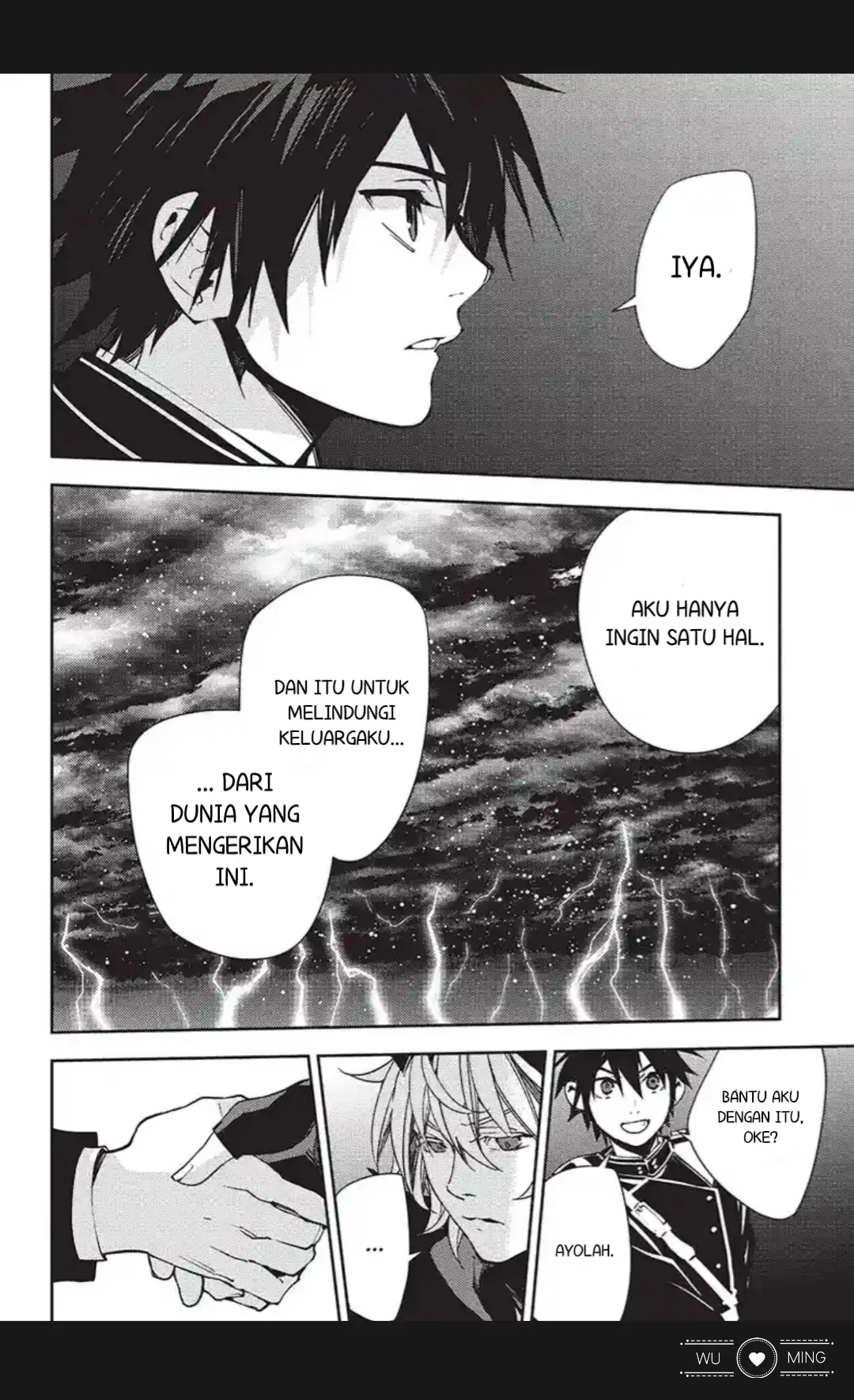 Owari no Seraph Chapter 118 Gambar 36