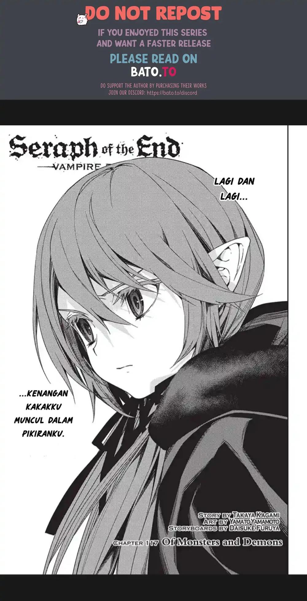 Baca Komik Owari no Seraph Chapter 117 Gambar 1