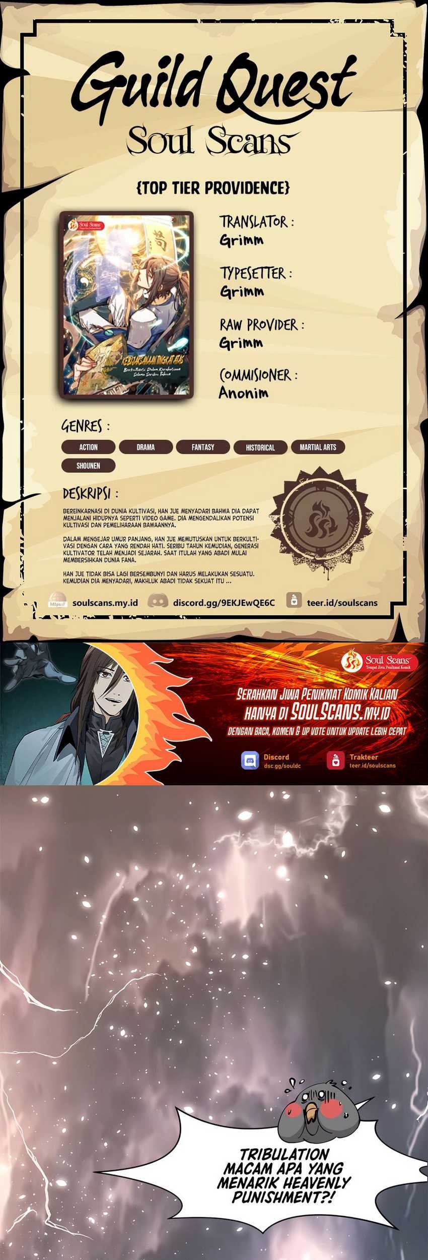 Baca Komik Top Tier Providence: Secretly Cultivate for a Thousand Years Chapter 174 Gambar 1