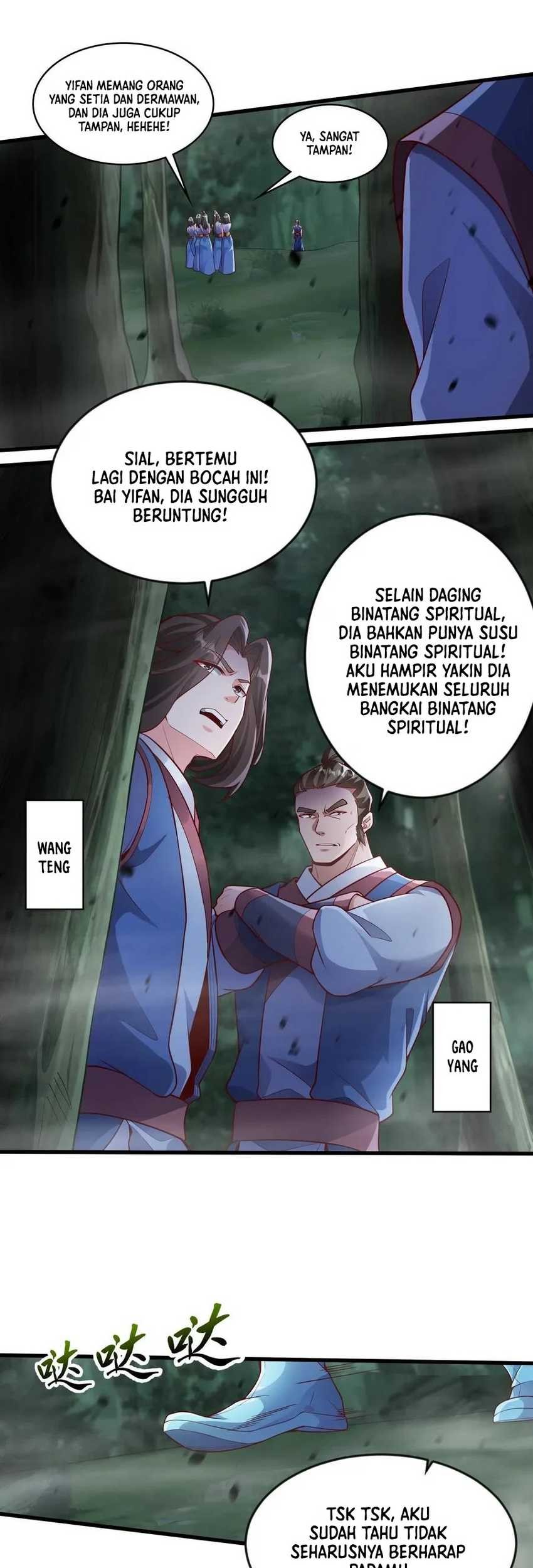 I Scared the Divine Lord as I handed over the Ancient Immortal Pill Chapter 53 Gambar 8