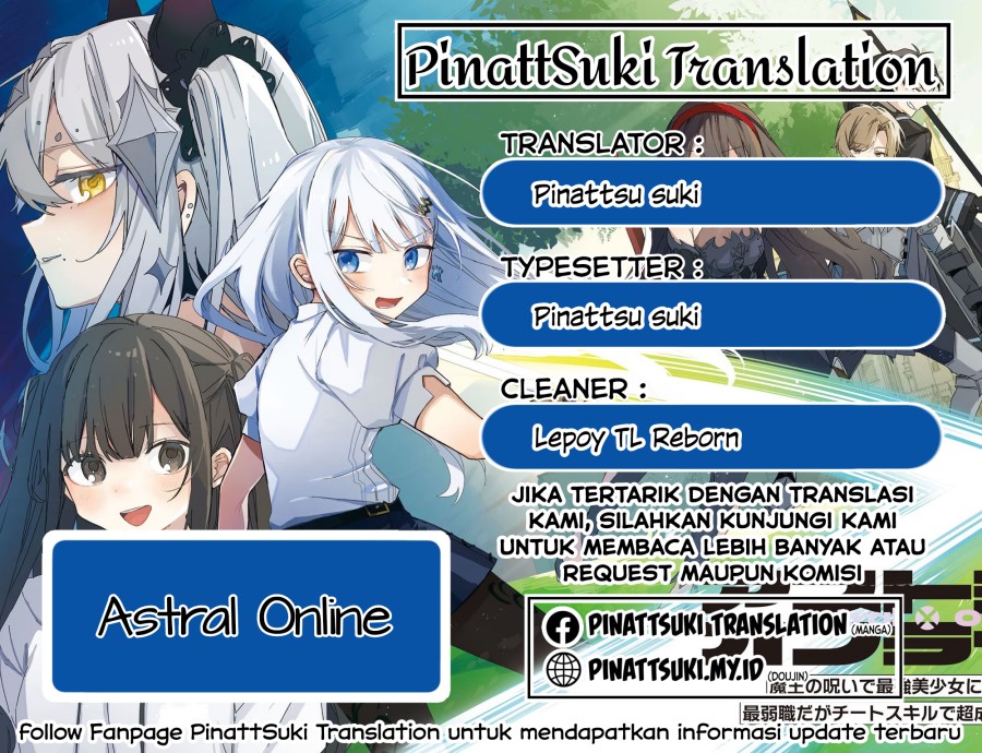 Baca Komik Astral Online – Maou no Noroi de Saikyou Bishoujo ni natta Ore, Saijaku Shoku da ga Cheat Skill de Chou Seichou shite Musou suru Chapter 15 Gambar 1
