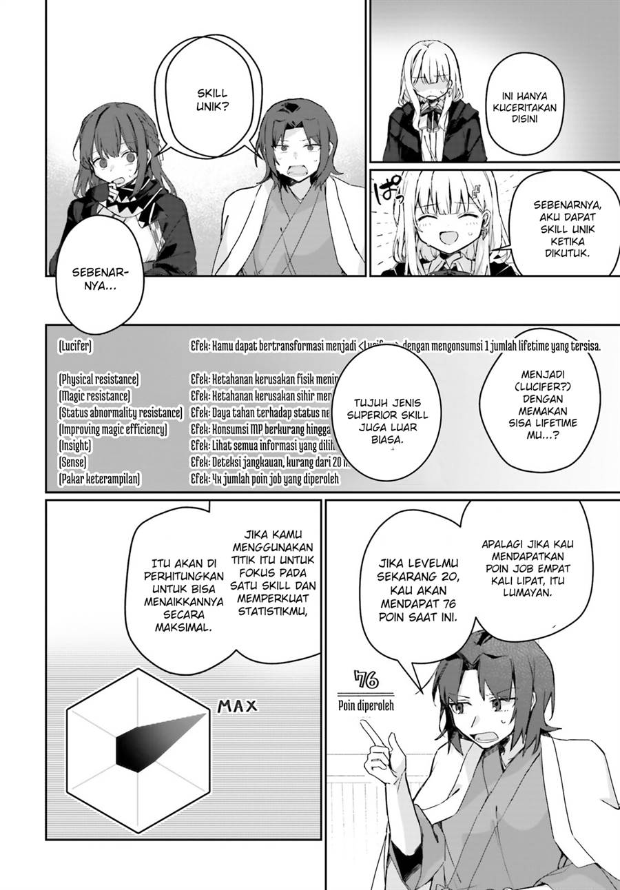 Astral Online – Maou no Noroi de Saikyou Bishoujo ni natta Ore, Saijaku Shoku da ga Cheat Skill de Chou Seichou shite Musou suru Chapter 09 Gambar 15