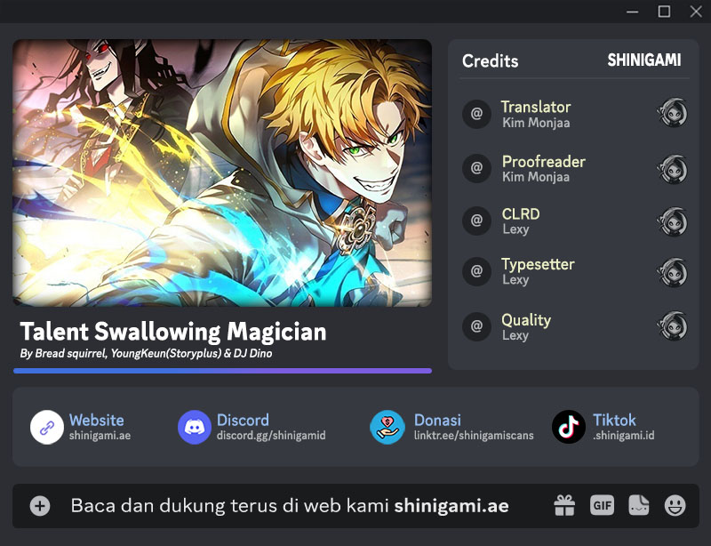 Baca Komik Talent-Swallowing Magician Chapter 83 Gambar 1