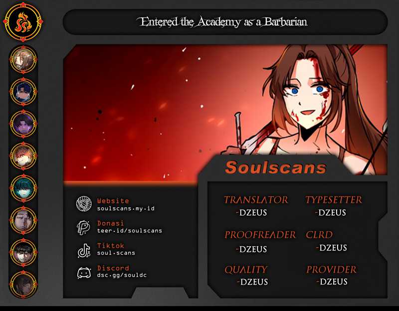 Baca Komik Entered the Academy as a Barbarian Chapter 10 Gambar 1