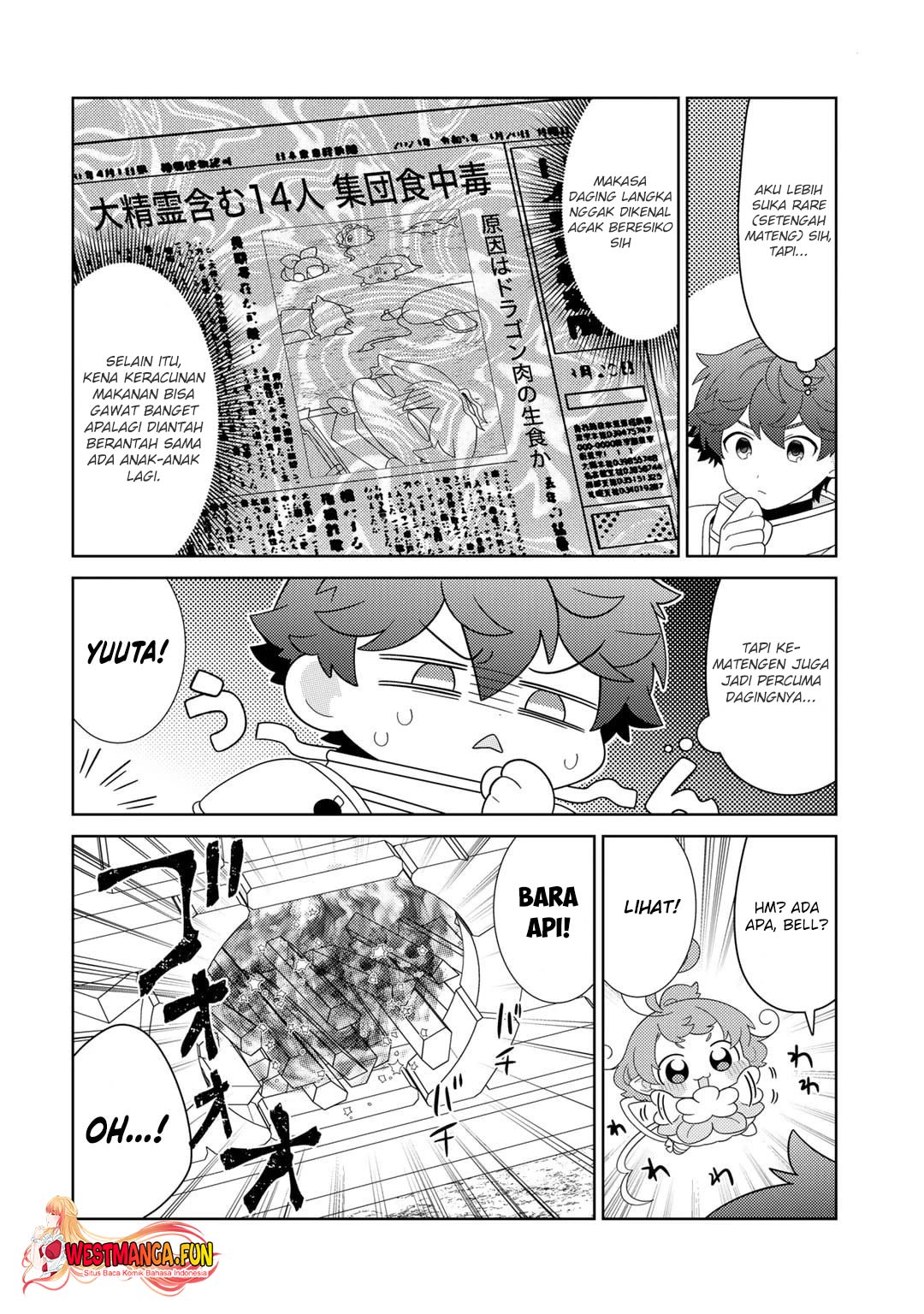 Seirei-tachi no Rakuen to Risou no Isekai Seikatsu Chapter 66 Gambar 17